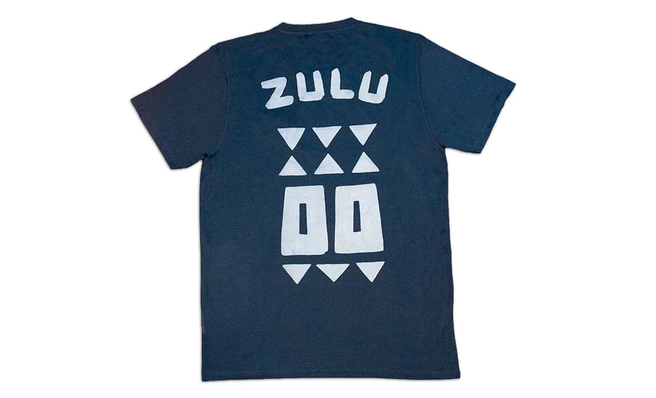 Pouxa X Zulu soccer shirt